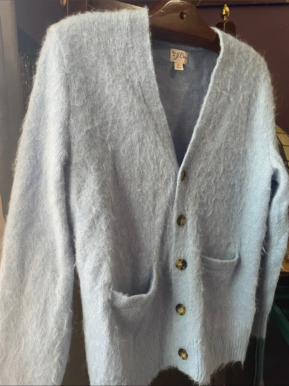 J CREW ALPACA CARDIGAN